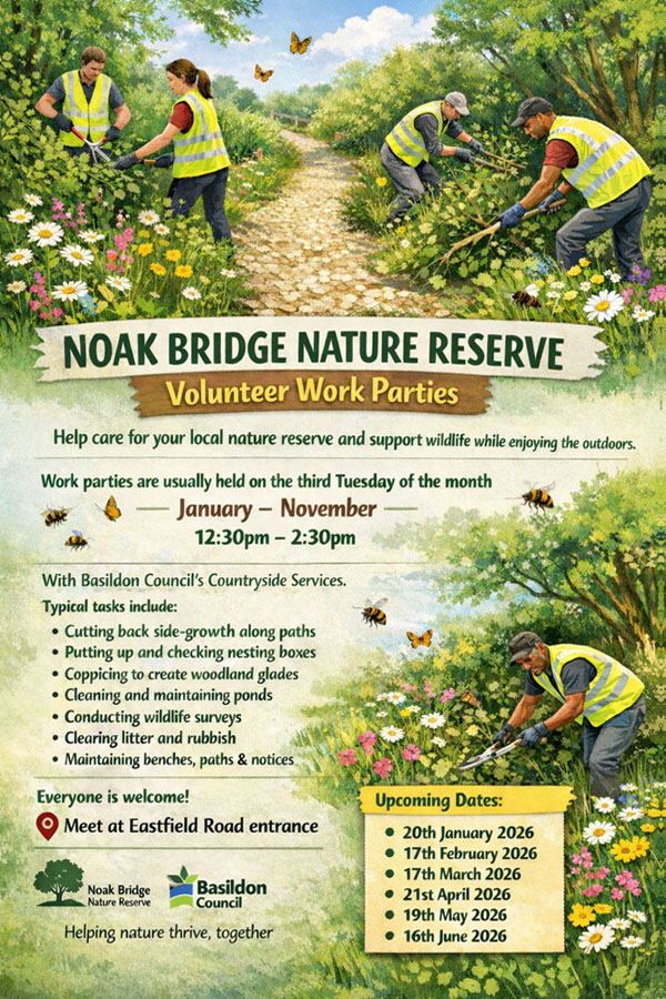 work parties flyer by Howard