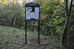 Notice Board, A127 entrance (2012)