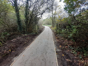 High Ridge - new path